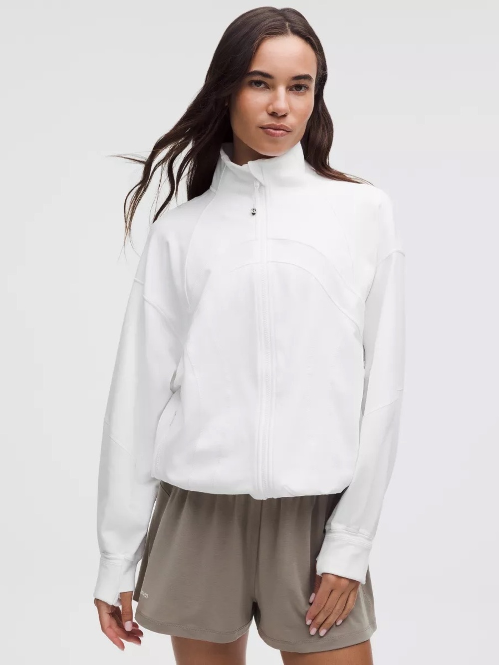 Lululemon relaxed define jacket in white